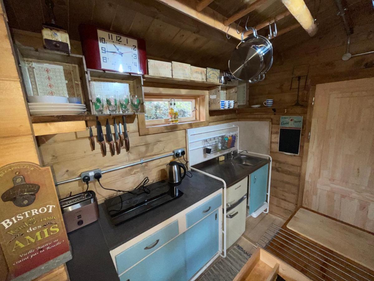 Retro Private Lodge With Hot Tub Nr Dartmoor Newton Abbot Eksteriør bilde