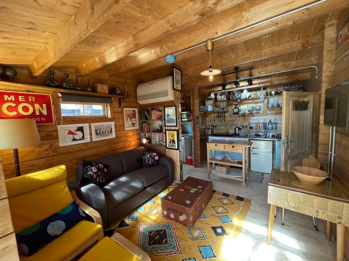 Retro Private Lodge With Hot Tub Nr Dartmoor Newton Abbot Eksteriør bilde